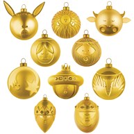 Alessi – Juletrekuler, Gull