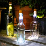 Flaskelampe - Bottle light