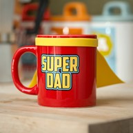 Krus med kappe - Super Dad